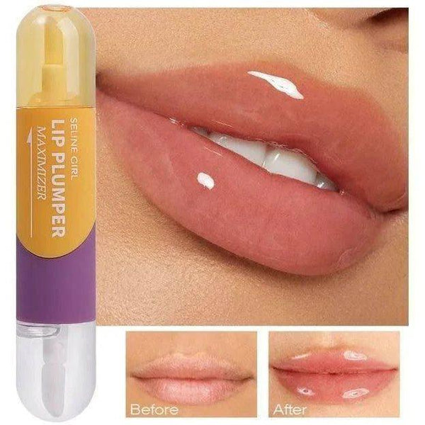 2 In 1 Moisturizing Lip Plumper Gloss.