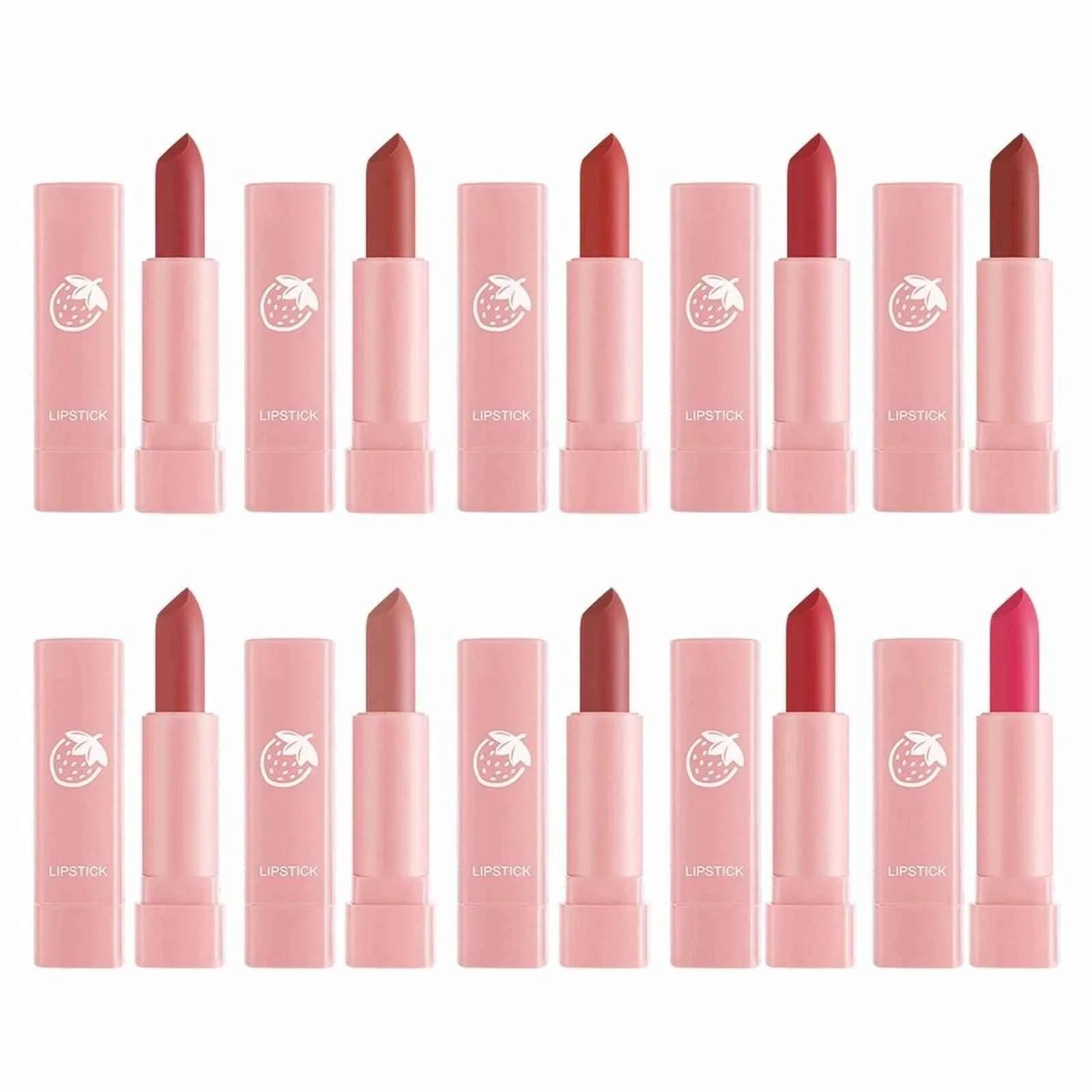 Pack of 10 Dragon Ranee Lipsticks Set Waterproof &
Long-lasting.