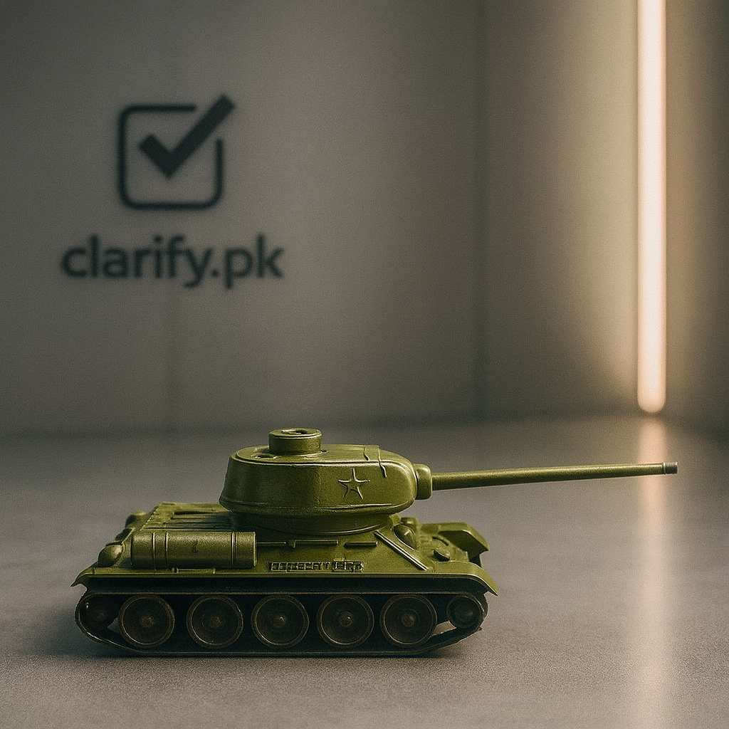 Metal Decorative Tank Model Showpiece – Vintage Art