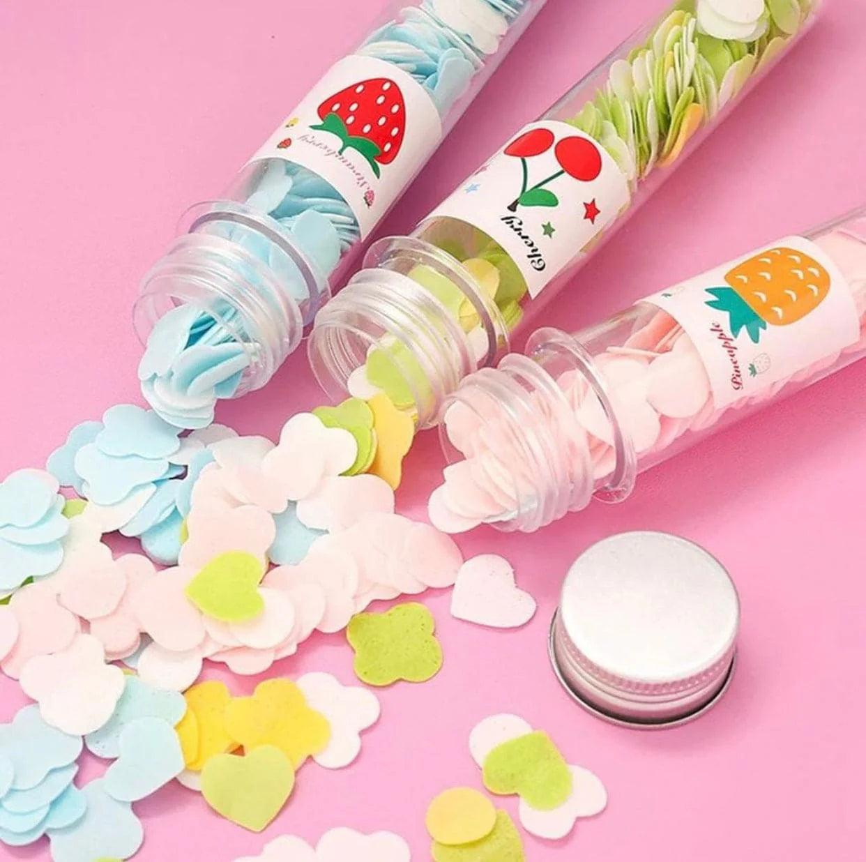 Fruit Soap Sheets - Eco-Friendly Travel Soap for Freshness on the Go