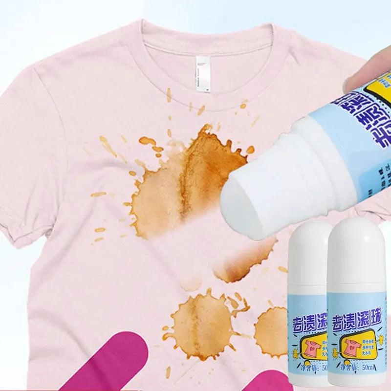 Portable Stain Remover - Rolling Bead Stain Remover for Easy Cleaning and Travel