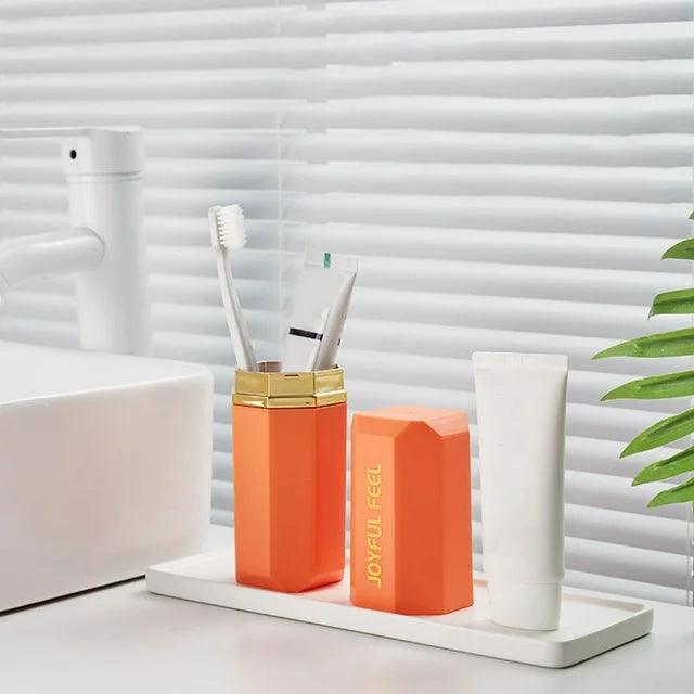 Portable Toothbrush Case for Travel and Hygiene Essentials