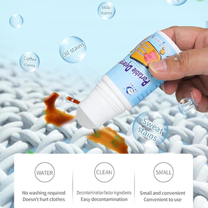 Portable Stain Remover - Rolling Bead Stain Remover for Easy Cleaning and Travel