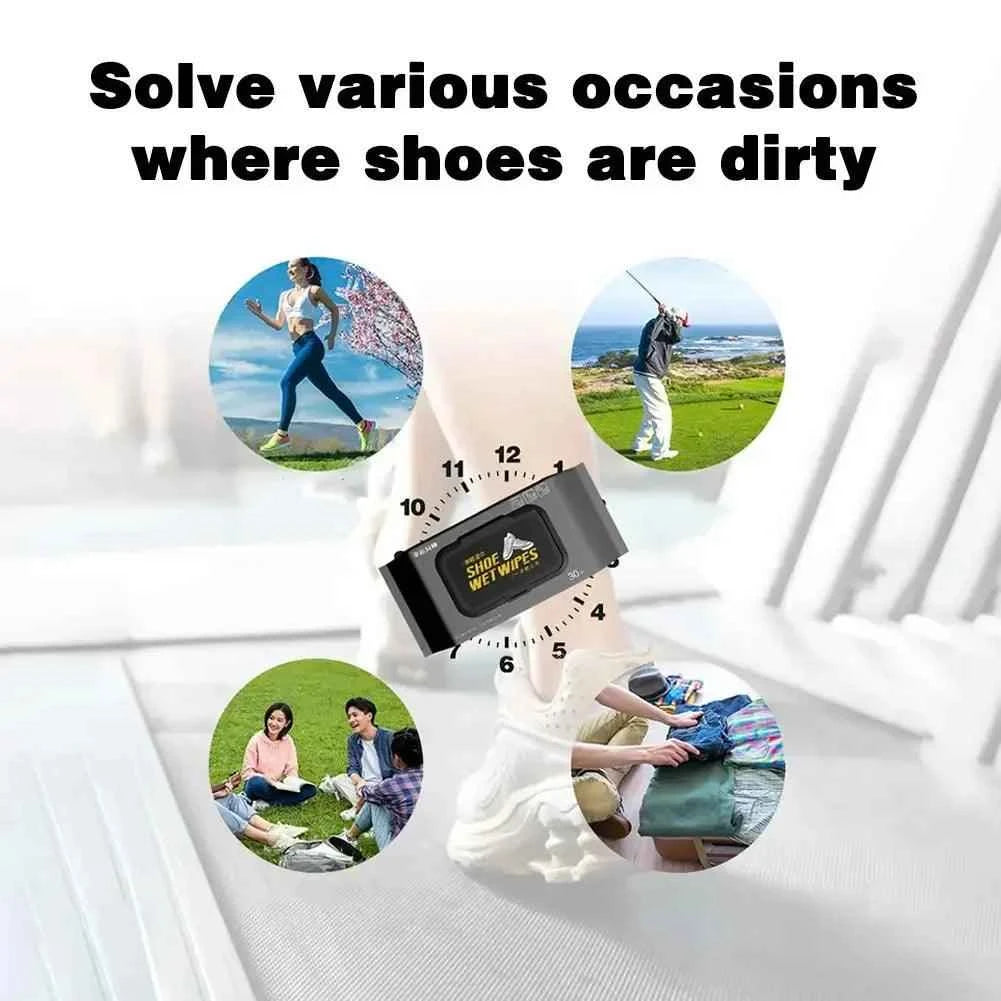 80Pcs Pack Shoes Cleaning Wipes. Buy 1 Get 1 Free