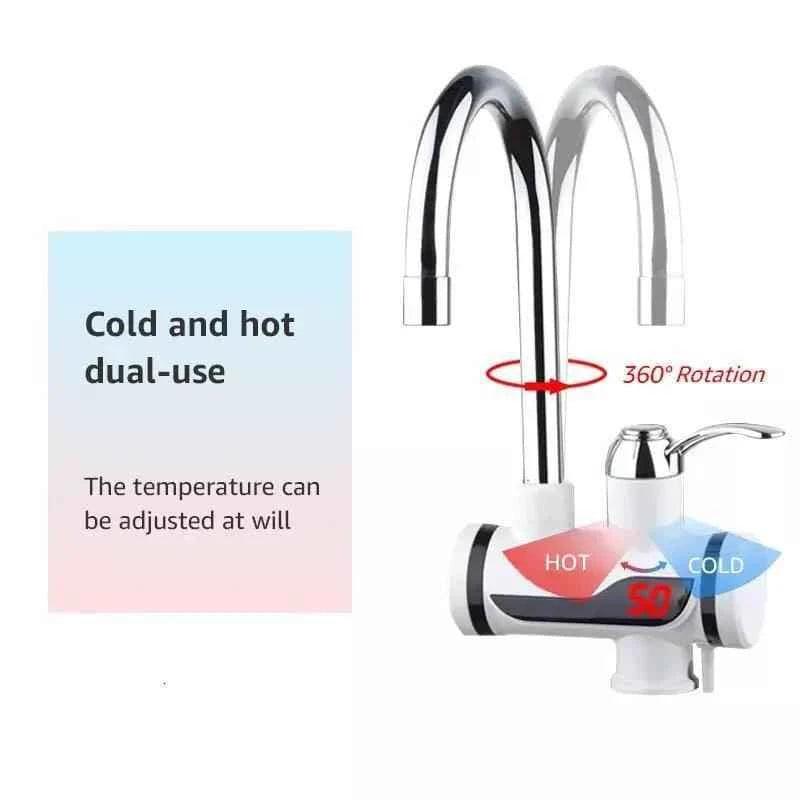 Electric Heating Faucet Tap, Electric Hot & Cold Water Tap, Instant Water Heater.