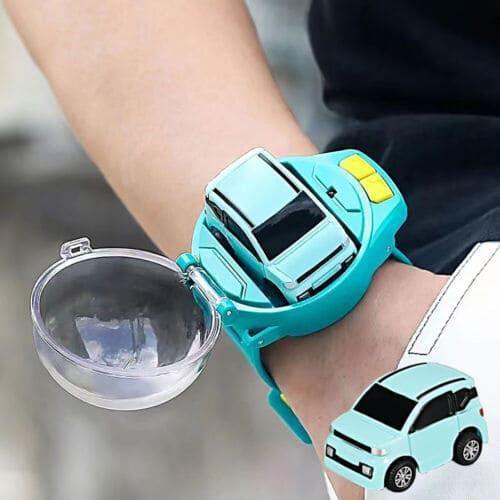 Mini Rechargeable Remote Control Watch Car Silicone Strap