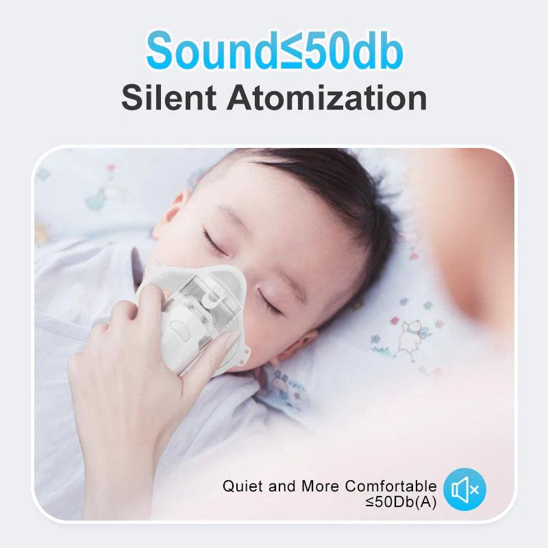 Portable Mesh Nebulizer for Kids and Adults - Compact and Efficient Breathing Solution - Clarify.pk