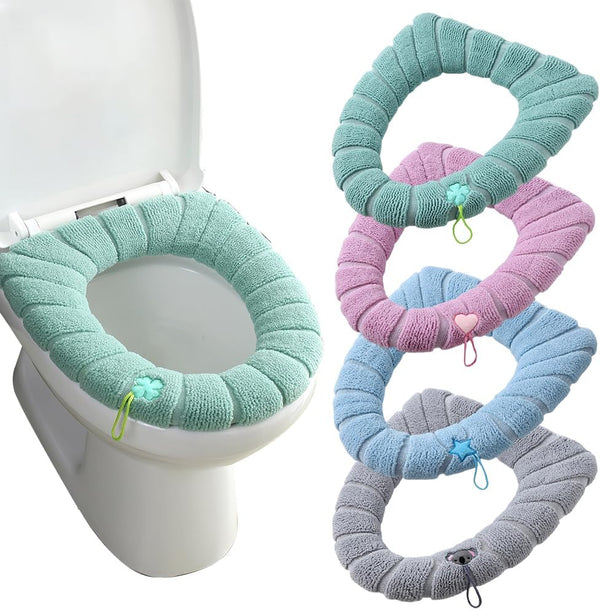 Washable & Stretchable Toilet Seat cover.