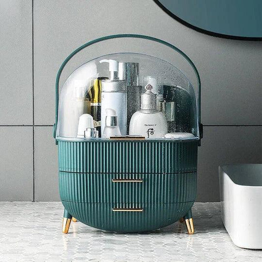 3-Layer Makeup Organizer for Efficient Desktop Storage and Display - Clarify.pk