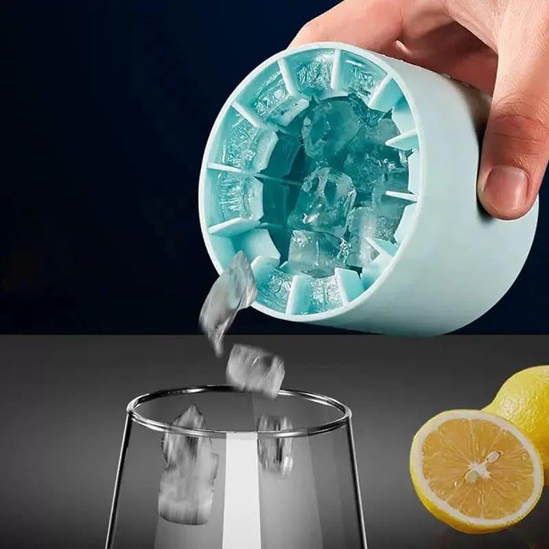 Mini Silicone Ice Bucket - Compact & Versatile Ice Holder for Parties and Picnics