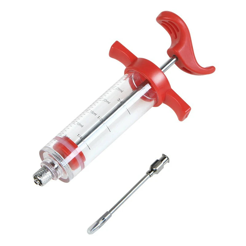 New kitchen accessories spice cooking tools turkey pork steak seasoning syringe beef pork barbecue steak meat seasoning syringe