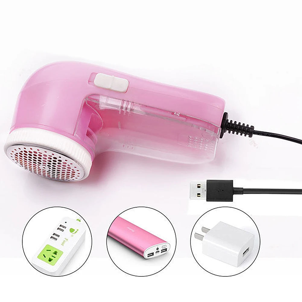 Portable USB Electric Clothes Lint Remover Sweater Carpet Blanket Shaver Machine Winter Coats Pants Fuzz Pellet Trimmer Tools