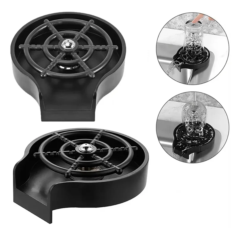 High Pressure Automatic Cup Washer For Sink - Vacuum Flask Cleaner,Stanley Cup Accessories, Home Coffee Bar Essentials