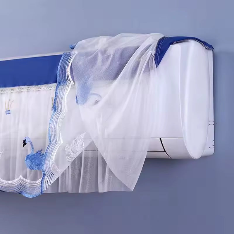 Houseeker Air Conditioner Dust Cover Anti-dust Wall Mounted Protector Washable AC Covers Home Textil Protective Bag
