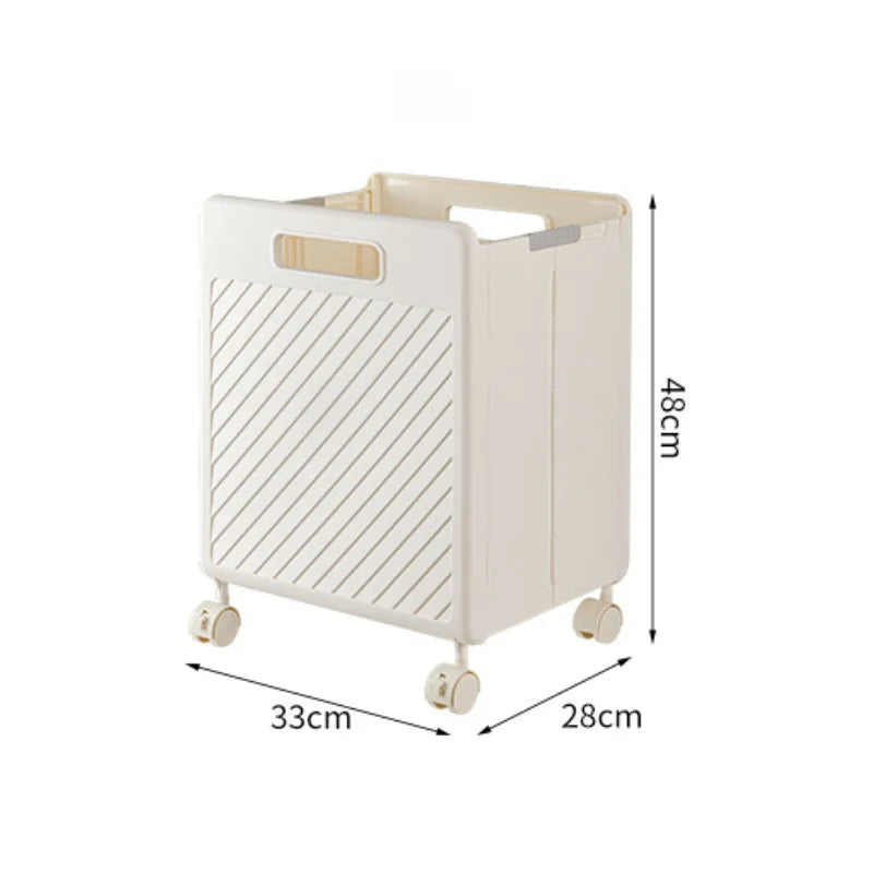 Foldable storage basket Clothes basket Multifunctional dirty laundry basket Household large-capacity bathroom storage basket