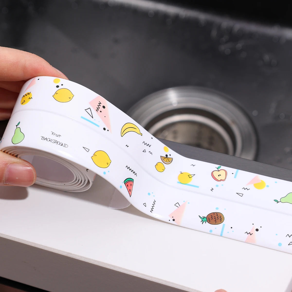 Waterproof and Mildew-proof Kitchen Sealing Tape Sink/Door/Window Gap Sticker Sealing Strip Tile Gap Filler Moisture-proof