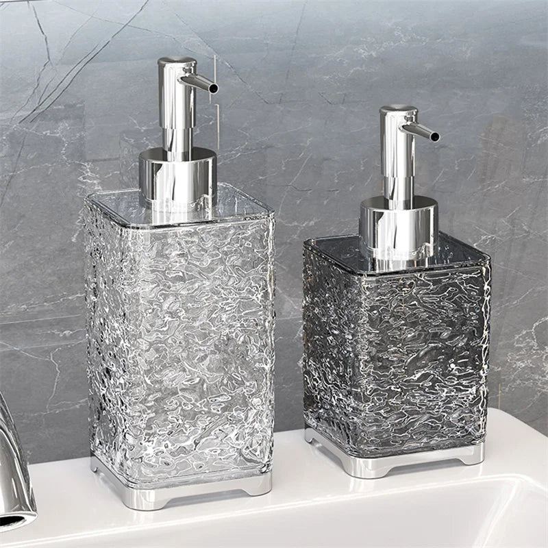 High Quality Hands Foaming Soap Dispenser Press-type Bathroom Liquid Soap Bottle Refillable Dish Soap Container Hand Washer