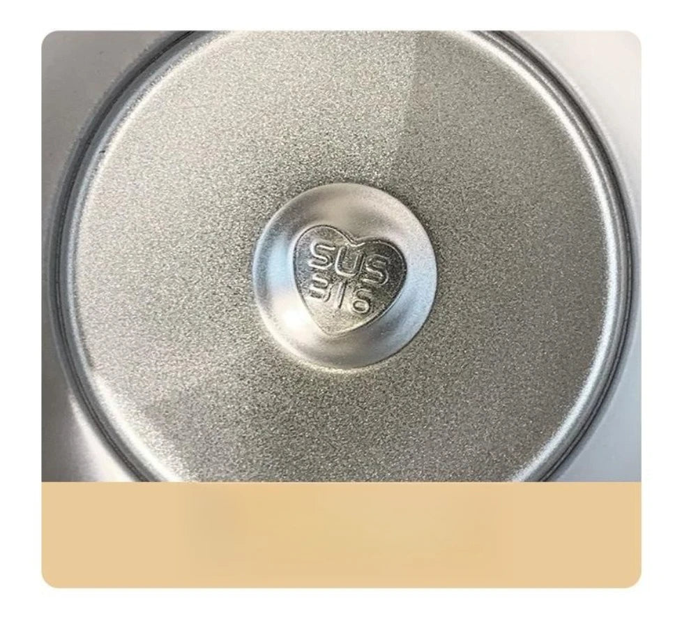 Netroots cartoon vacuum insulation cup female stainless steel high-color value with carry rope flowers milk tea cups