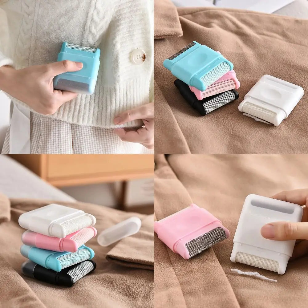 Convenient Mini Lint Remover Rollers Manual Cleaning Tools Sweater Fabric Shaver Ball Epilator Wool Clothes