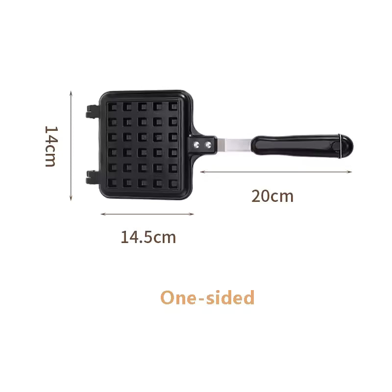 Waffle Maker Breakfast Maker Iron Baking Pan Quick Heating Portable Cake Waffle Mold Kitchen Tool