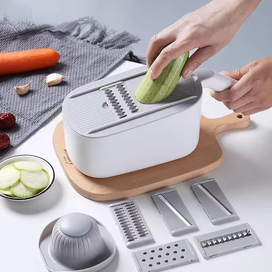 Multifunctional Vegetable Kitchen Tool Slicer Manual Vegetable Cutter Professional Grater with Adjustable Blades