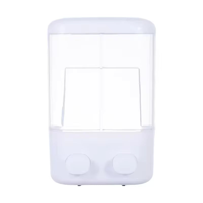 1 Pcs Wall Mounted Soap Dispenser Manual Press 500/1000ML Capacity Suitable For Shampoo Used Bottle Bathroom Liquid