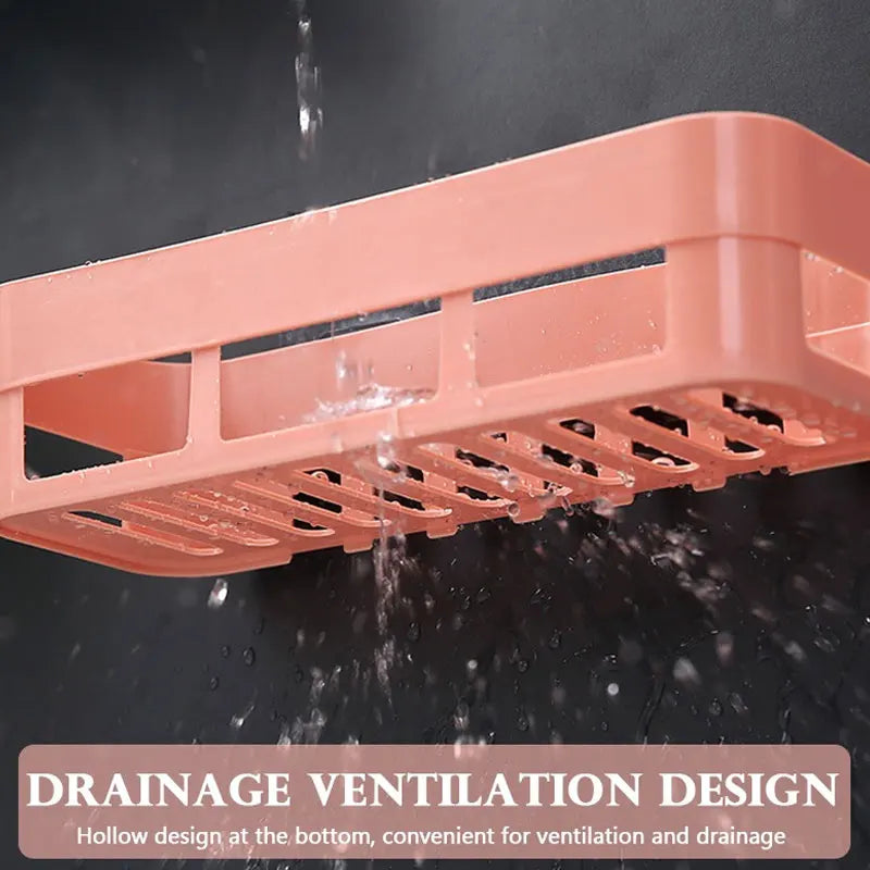 Bathroom Shelf Organizer Storage Basket Decoration Kitchen Home Decoration Corner Shower Shelf Rack Storage Rack Accessories