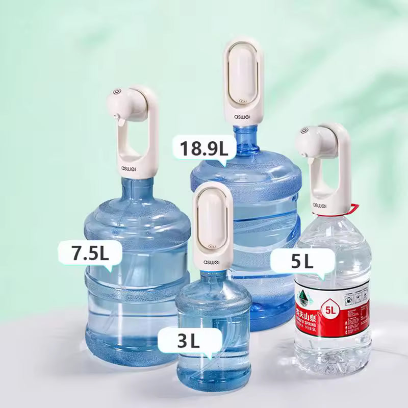 Water Bottle Pump USB Charging Automatic Electric Water Dispenser Pump Bottle Water Pump Portable Foldable Auto Drink Dispenser