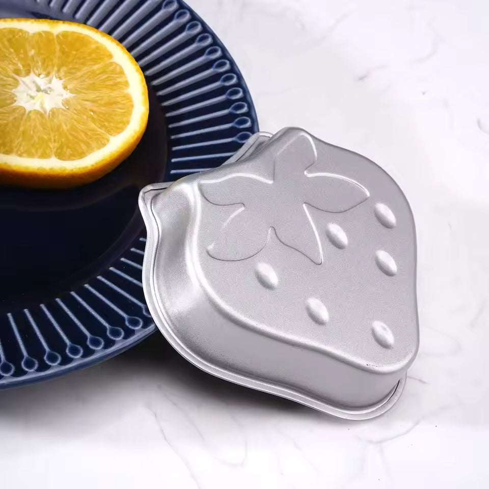 Carbon steel strawberry mold pudding mold non-stick jelly pudding mold mooncake mold bowl cake cup baking tray
