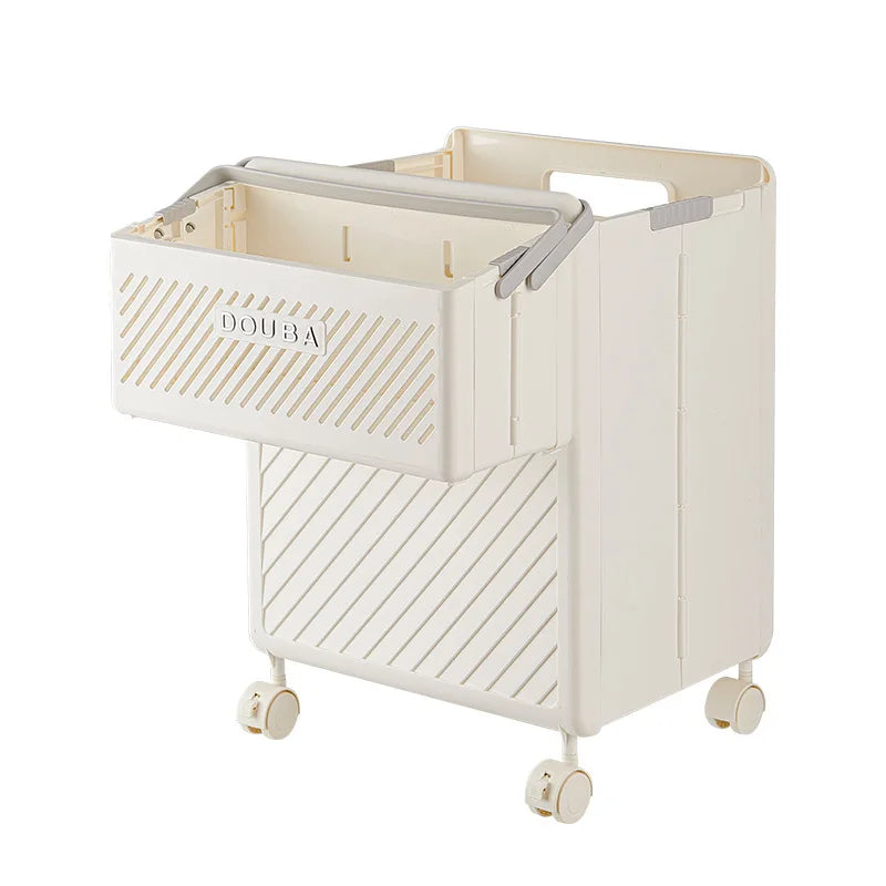 Foldable storage basket Clothes basket Multifunctional dirty laundry basket Household large-capacity bathroom storage basket