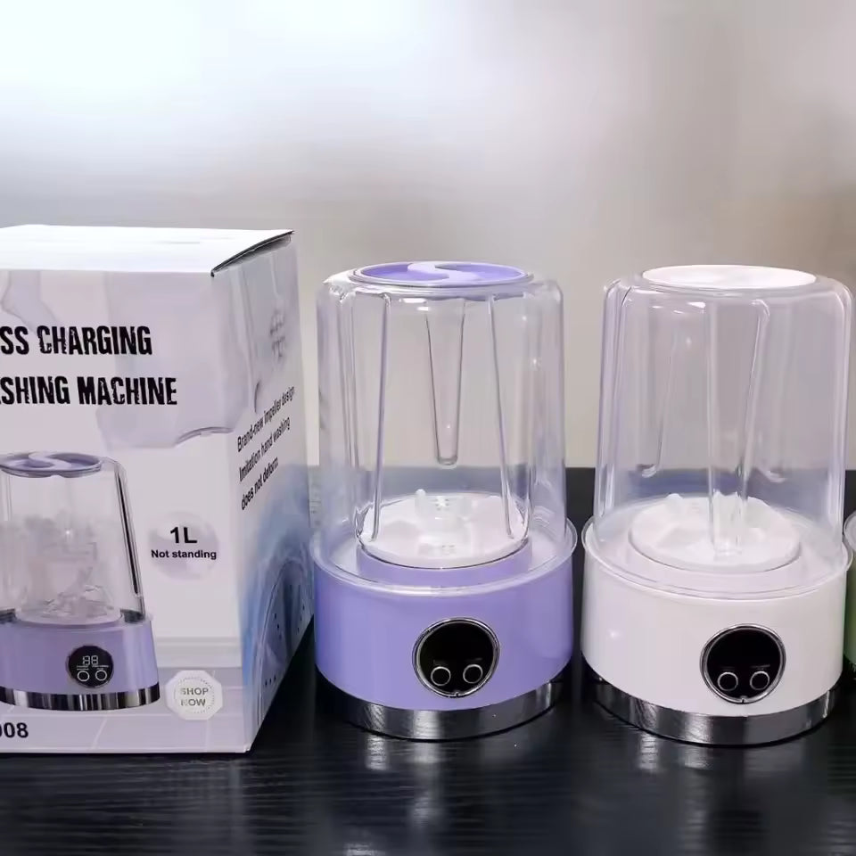 Mini Charging Washing Machine for Underwear and Socks Portable Wireless Small Student Dormitory Travel Washing Machine