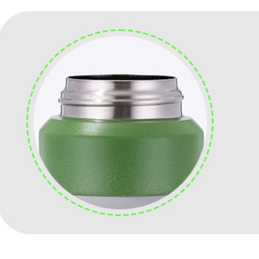 New double-drink large-capacity sports thermos cup for girls, high-quality, portable, hand-held straw, student water cup