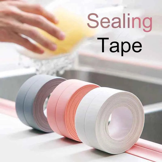 Anti Mold Tapes Bathroom Toilet Kitchen Seam Sealing Tape Waterproof Moisture-proof Easy to Clean Multiple Colors Beautiful TMZ