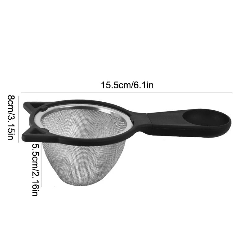 Fine Mesh Strainer-Perfect Versatile Stainless Steel For Cooking And Food Prep For Coffee,Flour Sift More-Ideal Kitchen Gadget