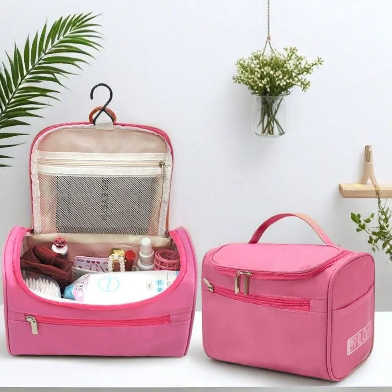 Women Men's Waterproof Makeup Pouch Travel Cosmetic Bags High Capacity Organizer Storage Bag Requirement Toiletry Wash Bag