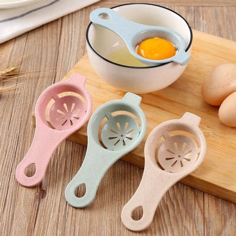 Stem Egg Separator White and Yolk Filter Kitchen Baking Separator Tool Egg Filter Cooking Baking Tools Kitchen Accessories