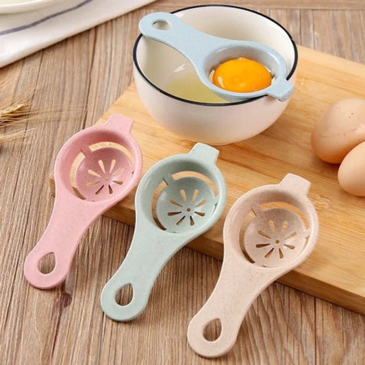 Stem Egg Separator White and Yolk Filter Kitchen Baking Separator Tool Egg Filter Cooking Baking Tools Kitchen Accessories