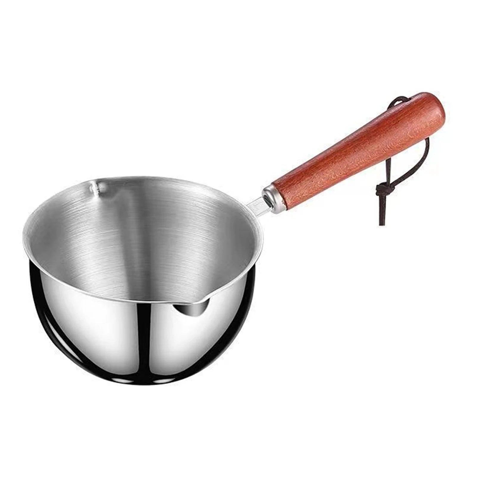 Hot Oil Pot Milk Pan Stainless Steel Mini Hot Milk Pot Small Saucepan for Boiling Butter Melting Pot Butter Warmer Kitchen Pan