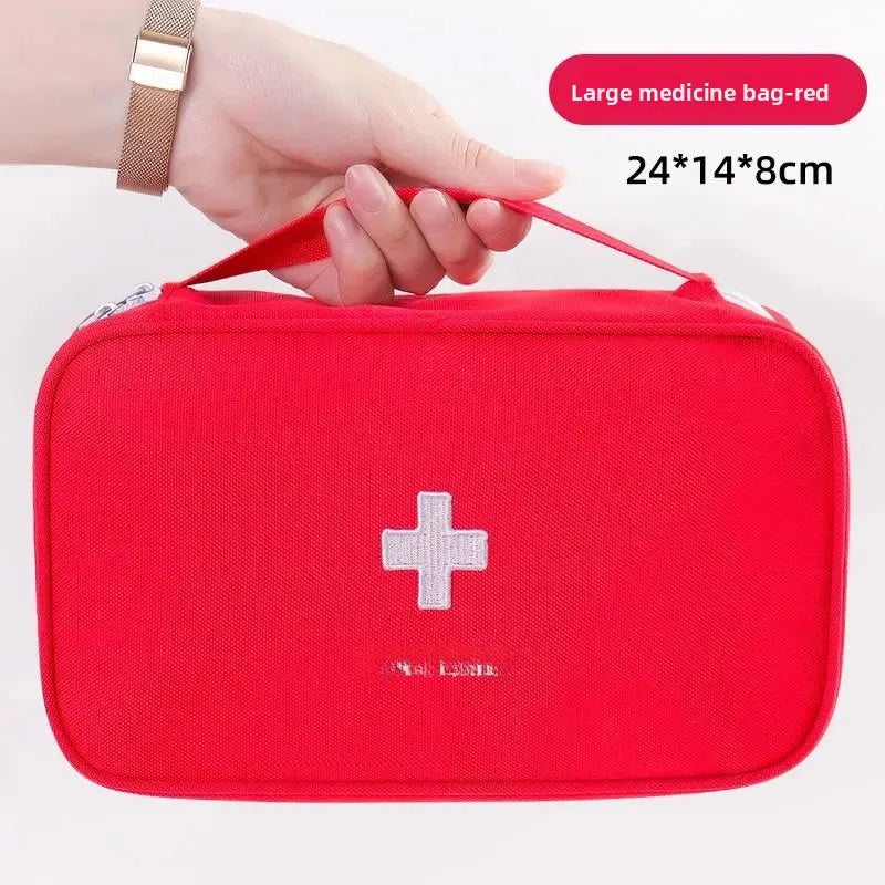 Portable Travel Health Kit Emergency Outdoor Bag Portable Medicine Storage Bag Student Anti-Epidemic Bag First Aid Medical Bag