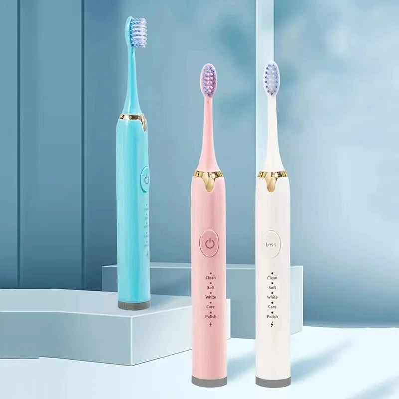 Ultrasonic Sonic Electric Toothbrush USB Charging Rechargeable Tooth Brush Powerful Washable Electronic Whitening Teeth Brush