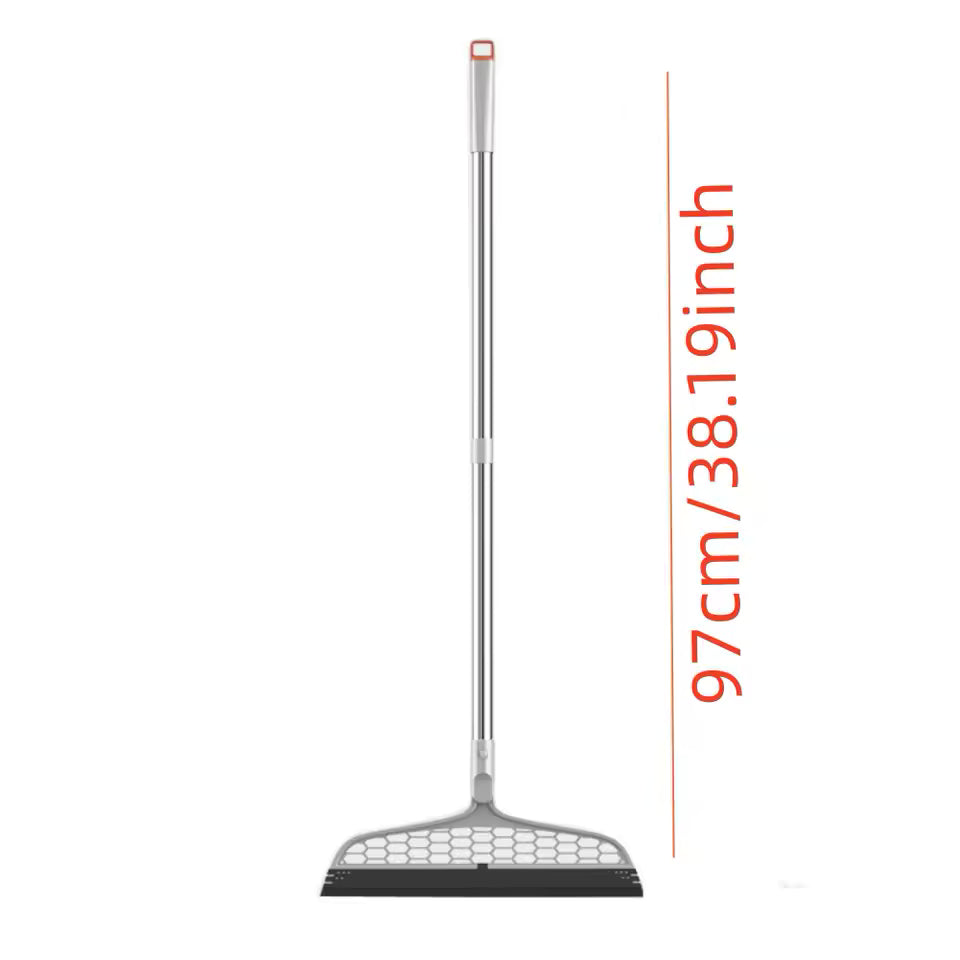 Magic Silicone Broom Lengthen Floor Cleaning Squeegee Pet Hair Dust Brooms Bathroom Floor Wiper Household Cleaning Tools