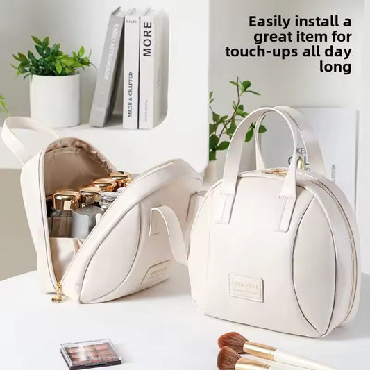 New Large Capacity Portable Women's Makeup Bag High Aesthetic Value Casual Travel Toiletry Bag High End Storage Bag
