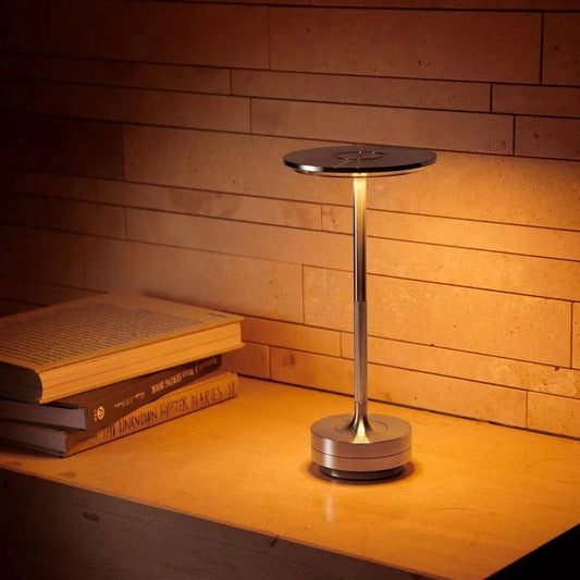 Nordic Simple Retro Portable Touch USB Charging Table Lamp LED Desk Light For Home Office Restaurant Bar industrial styl