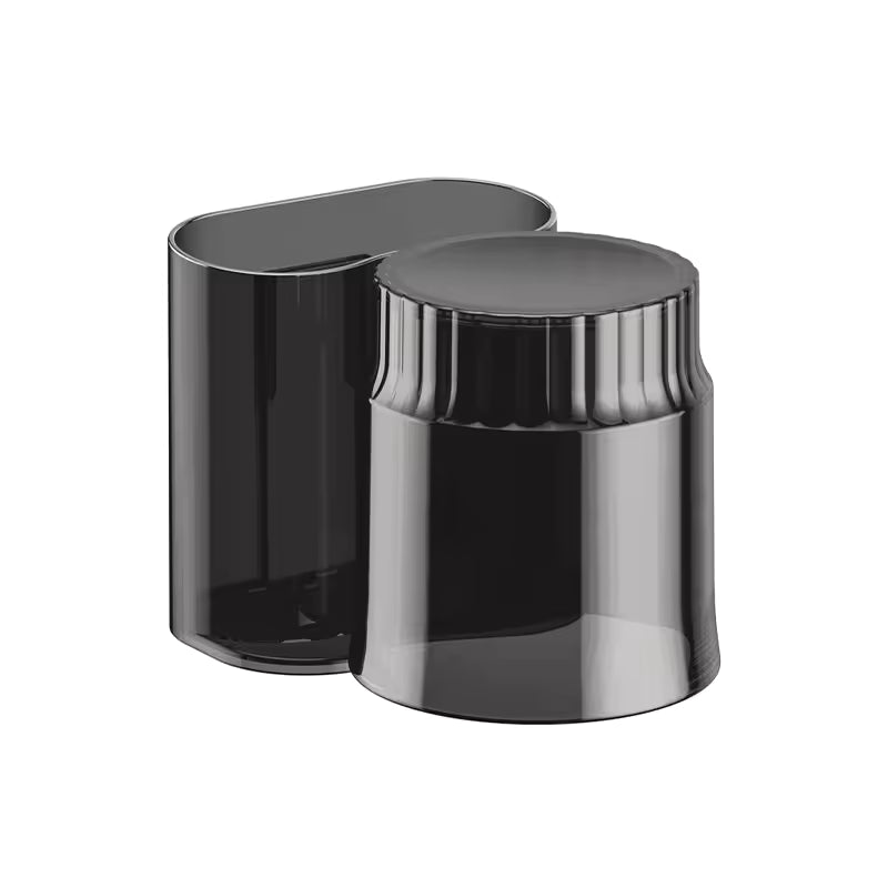 Toothbrush Holder with Gargle Cup Wall-mounted Plastic Toothpaste Drain Basket for Bathroom Space-Saving Bathroom Organizer