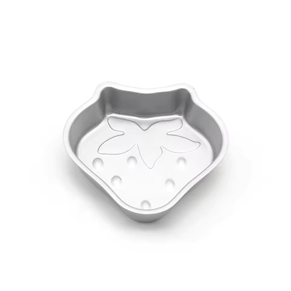 Carbon steel strawberry mold pudding mold non-stick jelly pudding mold mooncake mold bowl cake cup baking tray