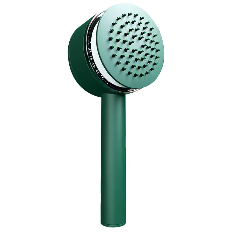 Massage Comb Long H Curly Hair Styling Cushion Green Detangling Brush Plastic Women Hair Brushes Wet Scalp