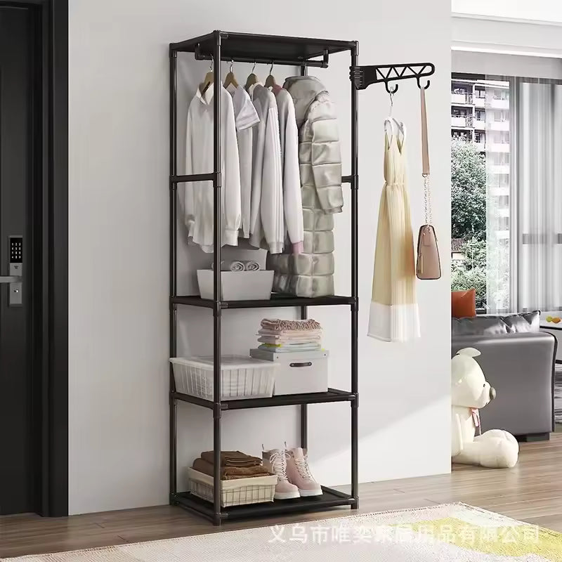 Hanger Stand Shelf Coat Racks Chair Wearing Professional Clothes Rack Standing Rhinestones Portable Hanger Dress Room Sofa Scarf