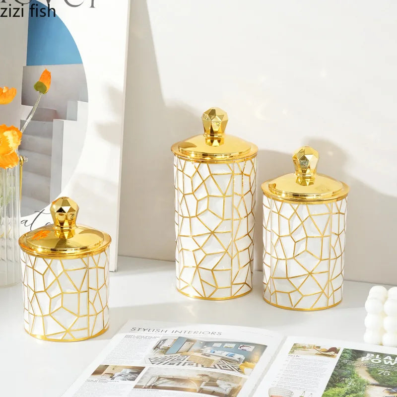 Plastic Sealed Jar 3pcs Moisture-proof Storage Tank Candy Jar Grain Jar Tea Caddy Storage Bottle Food Organizer Storages Box