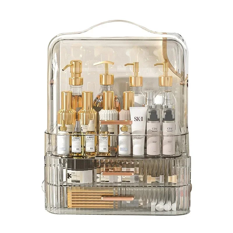 Cosmetics Storage Box, Dresser, Skin Care Products, Desktop Storage, Transparent Box, Lipstick Mask, Vanity Box, Storage Rack.