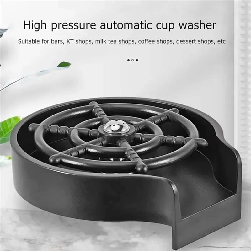 High Pressure Automatic Cup Washer For Sink - Vacuum Flask Cleaner,Stanley Cup Accessories, Home Coffee Bar Essentials